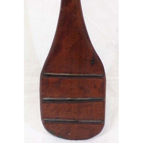 179 - Antique Polynesian tropical wood Easter Island dance paddle