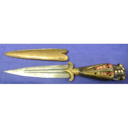 241 - 3 ceremonial daggers with scabbards