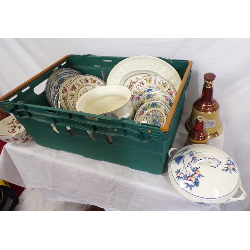 4 - Assorted lot of porcelain, ware, etc in box