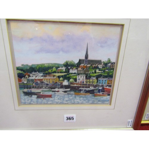 365 - Victor Richardson 'Crosshaven, Co. Cork' pastels, 19x23cm, signed lower right