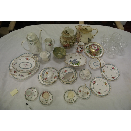1 - Assorted lot of Spode and assorted porcelain, etc in box
