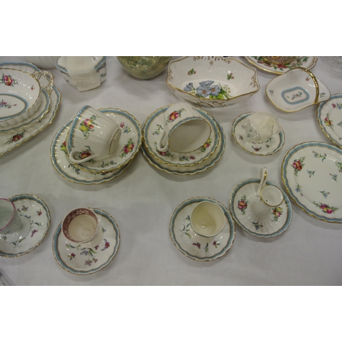 1 - Assorted lot of Spode and assorted porcelain, etc in box