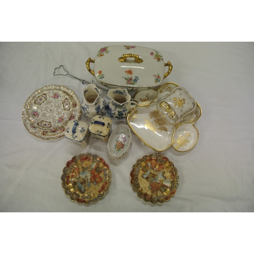 6 - Assorted lot of porcelain, etc in box