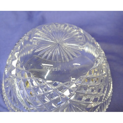 192 - Waterford crystal 'Heritage' collection bowl with serrated rim