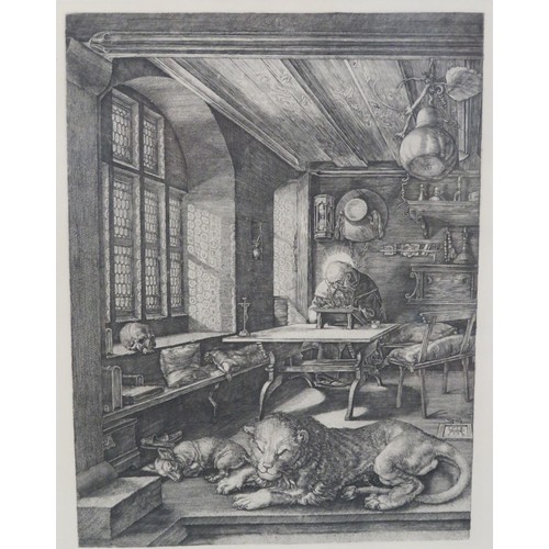 261 - After Albrecht Durer 'In the Study' 25x19cm