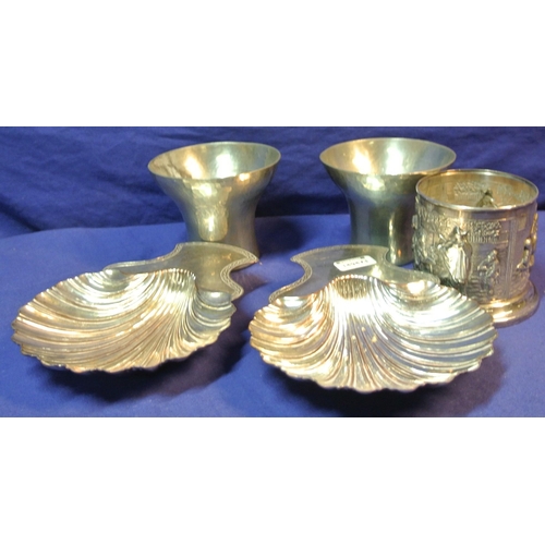 5 - Box of assorted silverplated items