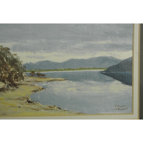 317 - Terence Attridge Williams 'Kylemore' oil on board 12x16cm signed