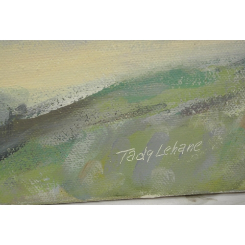 344 - Tadg Lehane oil on canvas 