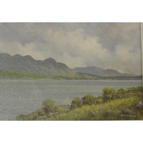 371 - Gerard Marjoram 'Kenmare River' oil on canvas 25x35cm signed