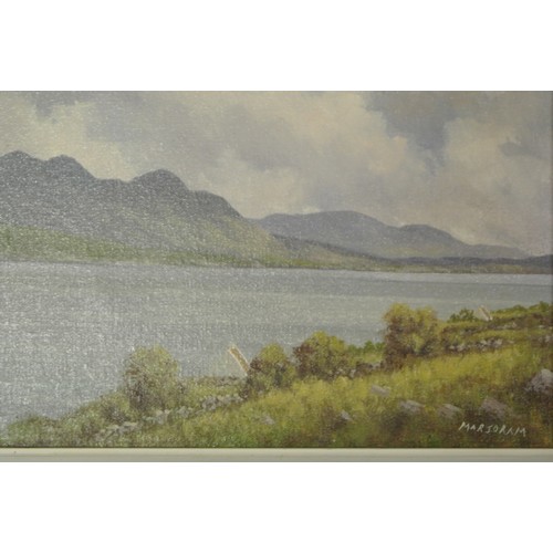 371 - Gerard Marjoram 'Kenmare River' oil on canvas 25x35cm signed