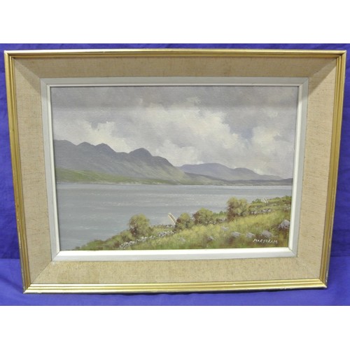 371 - Gerard Marjoram 'Kenmare River' oil on canvas 25x35cm signed