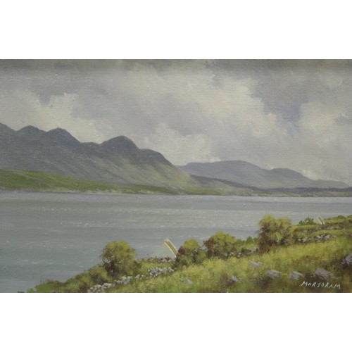 371 - Gerard Marjoram 'Kenmare River' oil on canvas 25x35cm signed