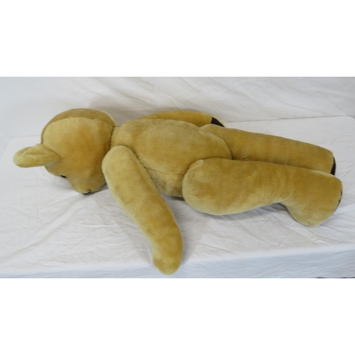 92 - Large vintage plush teddy bear