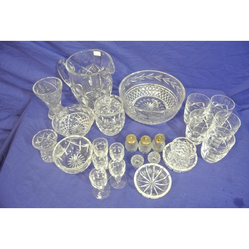 1 - Assorted lot of glassware in box