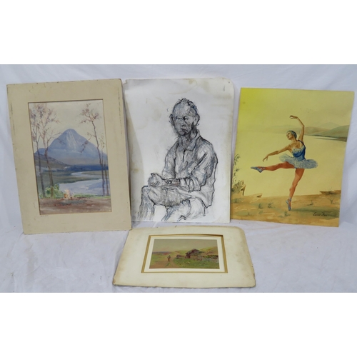 21 - Assorted lot of paintings, pictures, etc in box