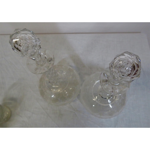 6 - Assorted lot of glassware, decanters, etc in box