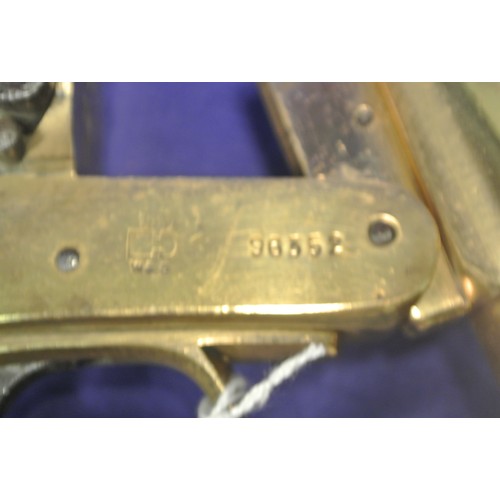 331 - Cogswell and Harrison WW1 Mark III Flare pistol Dated 1917, 1 inch bore, 6 inch brass barrel with 2 ... 