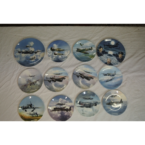 334 - Set of 12 Coalport limited edition collectors plates 