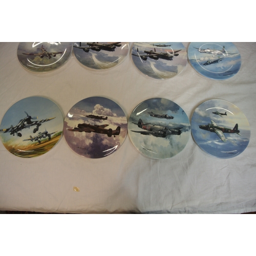 334 - Set of 12 Coalport limited edition collectors plates 