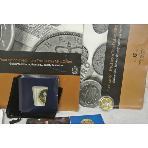 417 - Irish coins Set Central Bank of Ireland Uncirculated Coin Sets. Newgrange 2008,Glenveagh National Pa... 