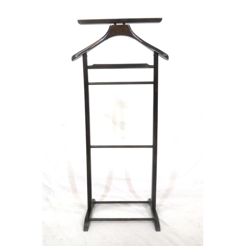 142 - Edwardian style clothes horse with rails & bracket feet