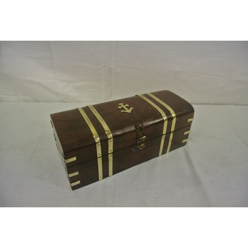 147 - Edwardian design Mariners set in fitted presentation case dox