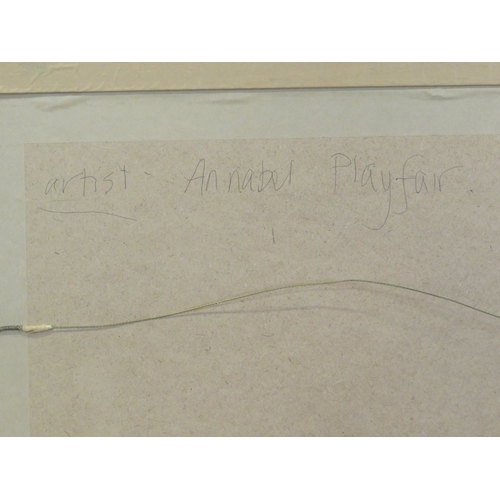27 - Annabel Playfair 'Lottie' pastels 42x40cm signed & dated