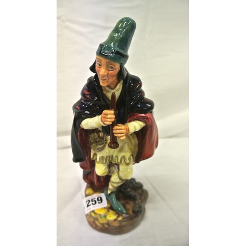 259 - Royal Doulton figure 'The Pied Piper' with shaped base