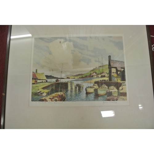 44A - James Priddy FRSA RBSA (1916-1980)  'Porlock Weir, Somerset', & 'Windmill, Reigate Heath' Pair of ar... 