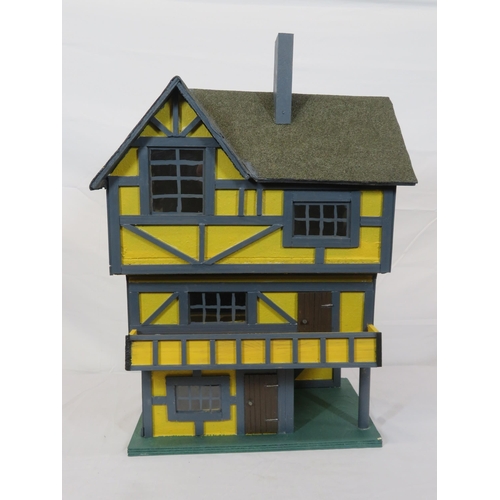 137 - Dutch style dolls house with balcony