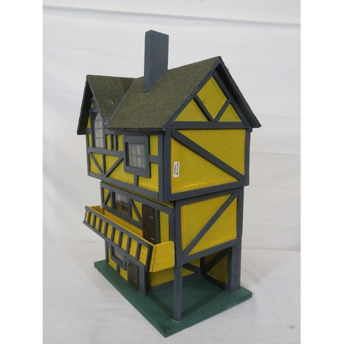 137 - Dutch style dolls house with balcony