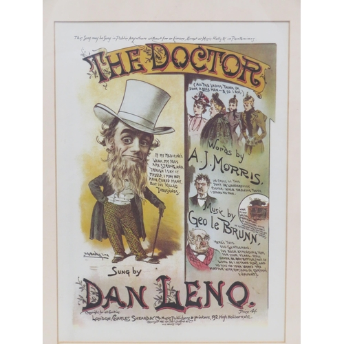 3 - 3 prints collection: 'Swan Vestas cards', 'The Doctor' & 'Lang Bros Pub Sign'