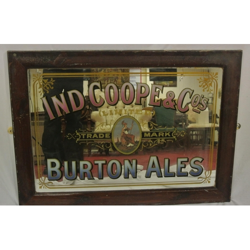 308 - Four pub signs 'Burton Ales', 'Grants Gin', 'Burton Ales', &'Guinness'