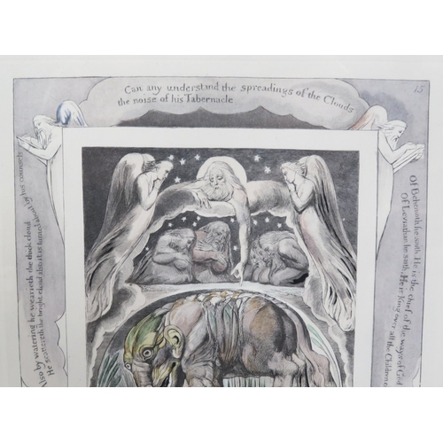 70 - William Blake 'Behold now Behemoth...' artists proof engraving 20x15cm