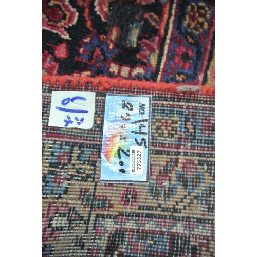 299 - Rich coloured vintage Persian Afshar carpet 290 x200cm