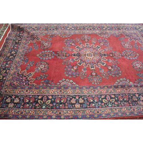 347 - Rich coloured vintage Persian Afshar carpet 290 x200cm