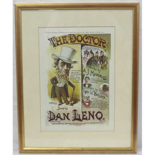 3 - 3 prints collection: 'Swan Vesta cards', 'The Doctor' & 'Lang Bros Pub Sign'