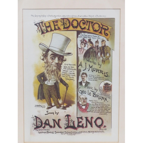 3 - 3 prints collection: 'Swan Vesta cards', 'The Doctor' & 'Lang Bros Pub Sign'