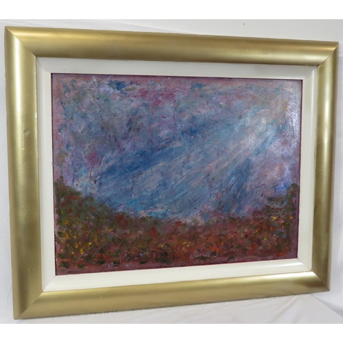 1 - Cahill O'Connor 'Summer shower, Achill Island' oil on board 56x76cm signed