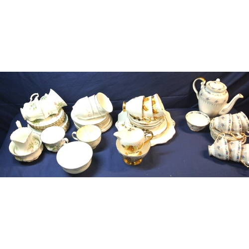 101 - Assorted lot of tea service wares in box