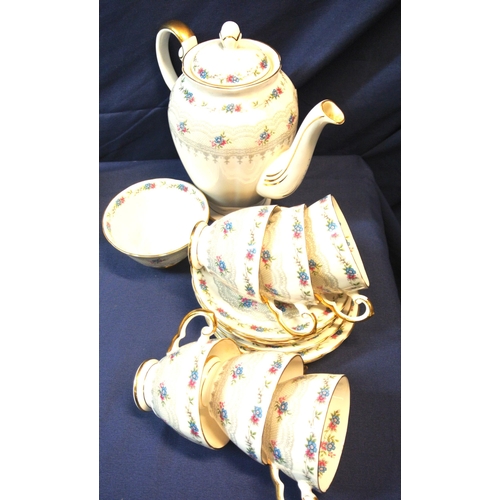 101 - Assorted lot of tea service wares in box