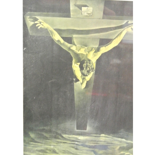 25 - Salvador Dali 'Christ of St. John on the Cross' print 36x20cm