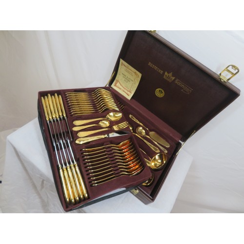 141 - 70-piece Bestecke Solingen canteen of cutlery in fitted case