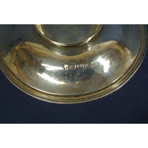 53 - London silver round tazza with spreading base D11cm  W 94g