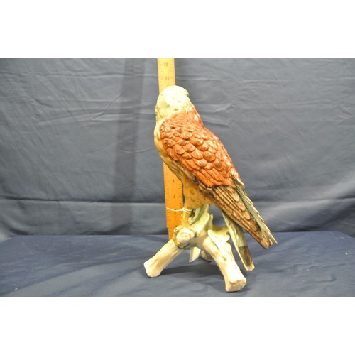 39 - W. Goebel ornament of a Falcon, H 23cm, base 10cm