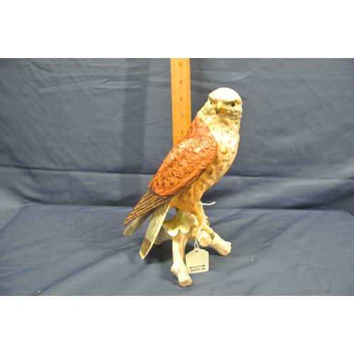 39 - W. Goebel ornament of a Falcon, H 23cm, base 10cm