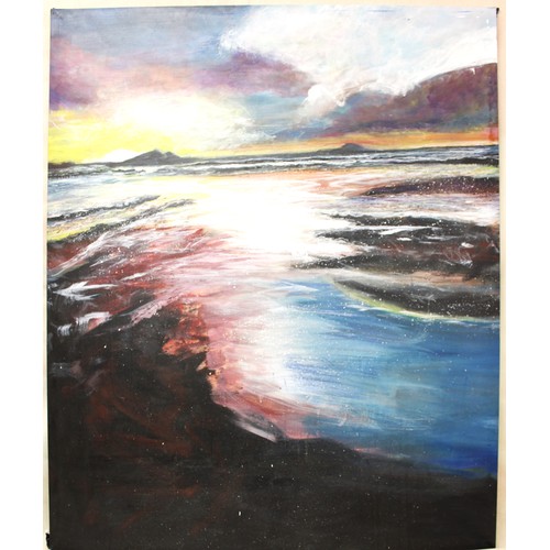 20 - 'Seascape', Acrylic on canvas, 144 x 118cm