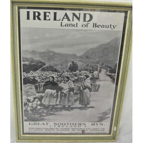 49 - 'Ireland, Land of Beauty', Great Southern sign, 70x50cm