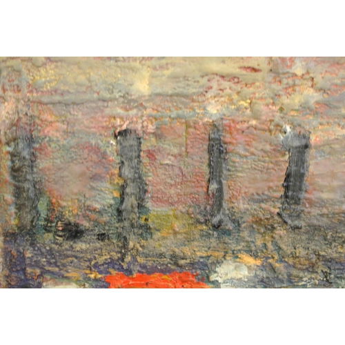 79 - Bill Griffin 'River side view oil on canvas, H50x62cm, signed