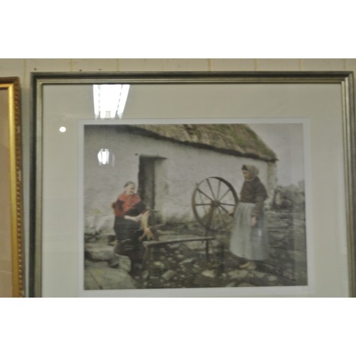 11 - Albert Kahn 'Irish cottage, Spiddal, Connemara' limited edition, 8/250,  50 x35cm
